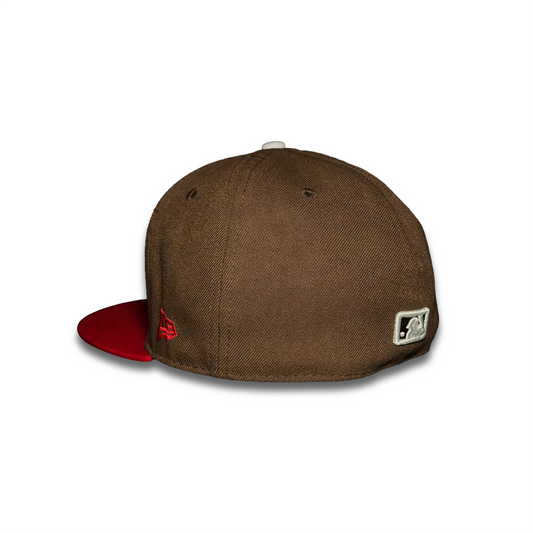 Los Angeles Dodgers Brown Red Basic