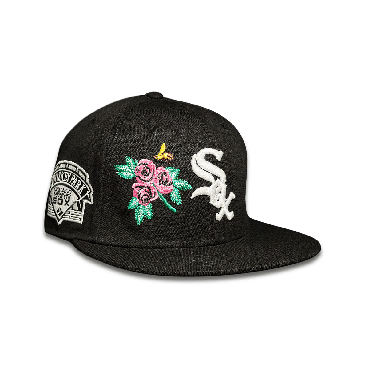 Chicago White Sox Comiskey Park Rose Black Prime Edition