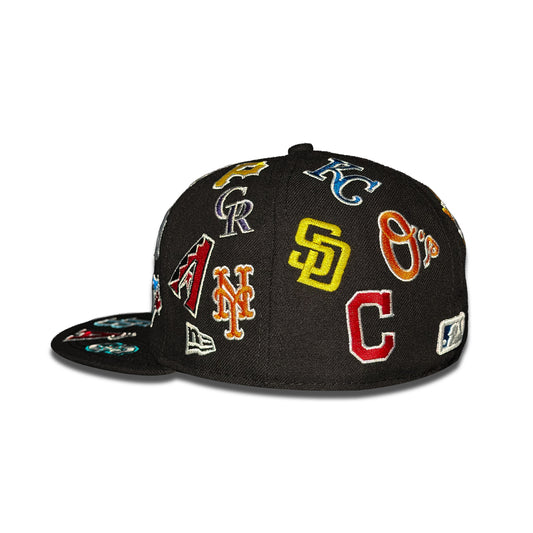 MLB All-Over Multi-Logo Brim