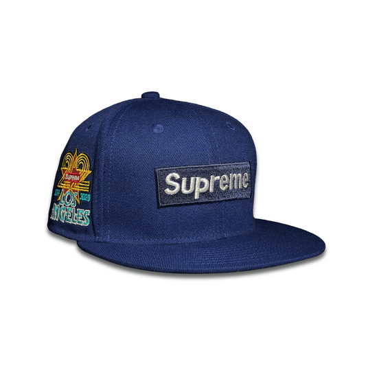 Supreme x New Era Los Angeles Shop Box Logo